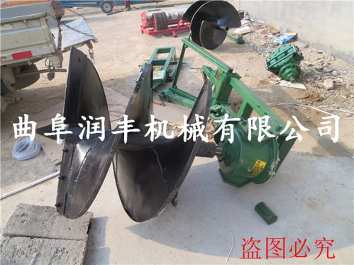 拖拉机大功率打眼机与果树施肥用挖坑机 现代农业施肥机械的强力助手
